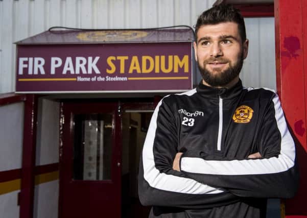 Nadir Ciftci has vowed to give his all for Motherwell. Picture: SNS Group