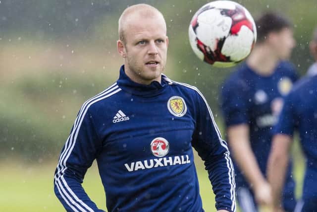 Steven Naismith will bring versatility and quality in the final third to Hearts. Picture: SNS Group