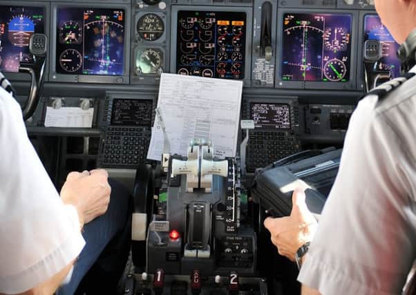 The Glasgow man will now be able to train to become a commercial pilot. Picture: Bigstock/Creative Commons