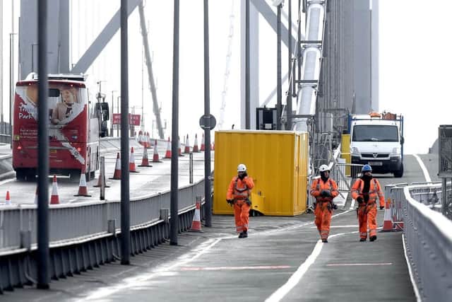 Forth Road Bridge. Picture: Lisa Ferguson