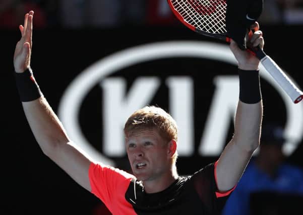 Kyle Edmund's surpise success could yet be good news for Andy Murray Picture: Ng Han Guan/AP