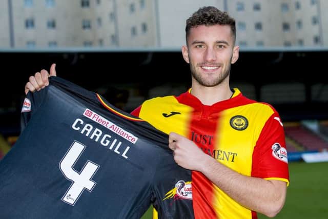 Baptism of fire: Baily Cargill. Picture: SNS Group