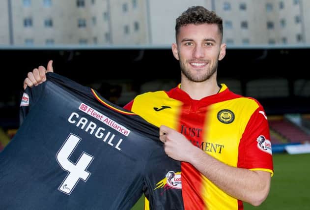Baptism of fire: Baily Cargill. Picture: SNS Group