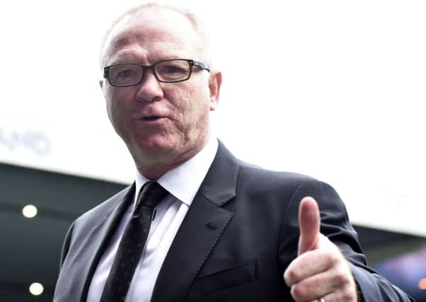 Alex McLeish has issued something of a 'come and get me' plea to the SFA. Picture: SNS Group