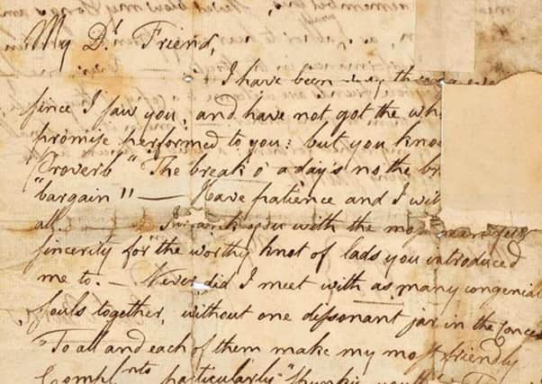 A series of unpublished letters from a Private who died in the First World War are set to be auctioned