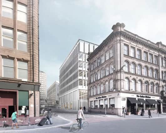 An artist's impression of the exterior