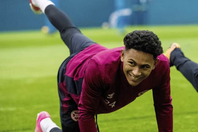 Hearts on-loan full-back Demetri Mitchell expected the Edinburgh derby to be a tougher challenge. Picture: SNS.