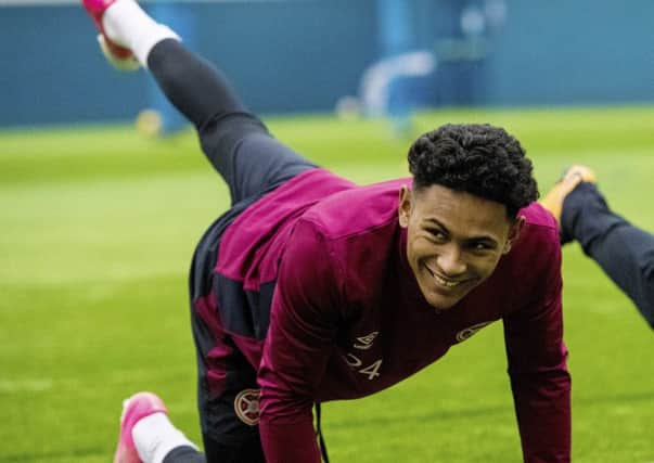 Hearts on-loan full-back Demetri Mitchell expected the Edinburgh derby to be a tougher challenge. Picture: SNS.