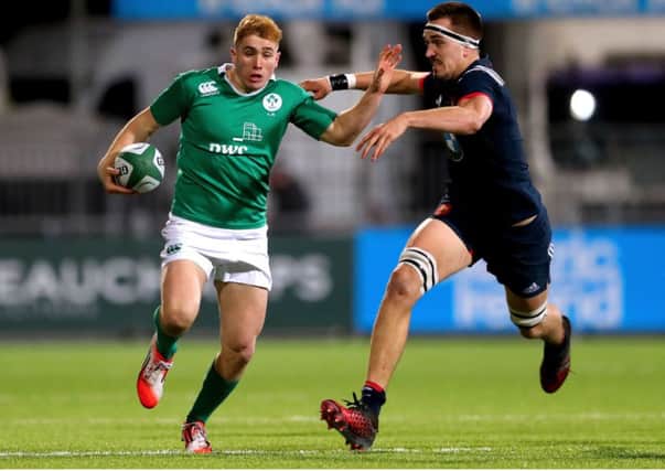 Jordan Larmour made an impression in the Under-20 Six Nations last season. Now he is poised to make his full international debut. Picture: Shutterstock