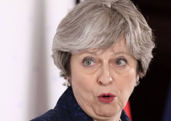 Theresa May has been forced to clarify her customs union stance (Picture: AFP/Getty)