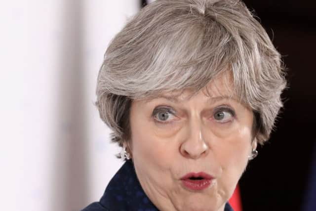 Theresa May has been forced to clarify her customs union stance (Picture: AFP/Getty)