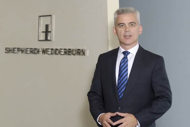 Stephen Gibb says his firms fortunes have bounced back after a rather lean year, with real estate work performing particularly strongly. Picture: Neil Hanna