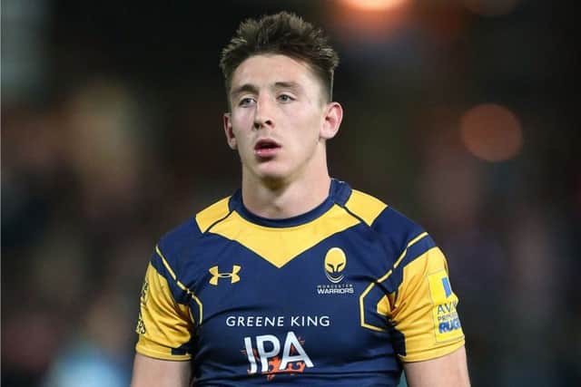 Josh Adams is the leading try scorer in the Aviva Premiership, despite playing for lowly Worcester. Picture: Nigel French/PA