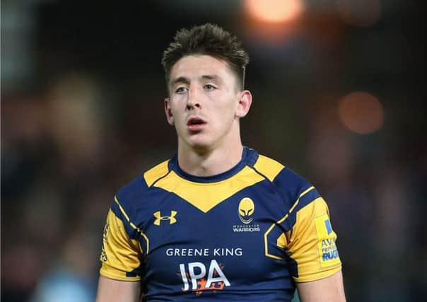 Josh Adams is the leading try scorer in the Aviva Premiership, despite playing for lowly Worcester. Picture: Nigel French/PA