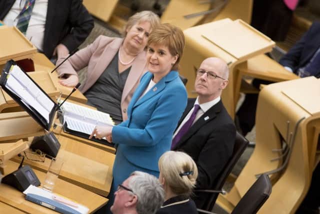 First Minster Nicola Sturgeon has spoken out after a UK government economic report on Brexit was leaked. Picture: TSPL