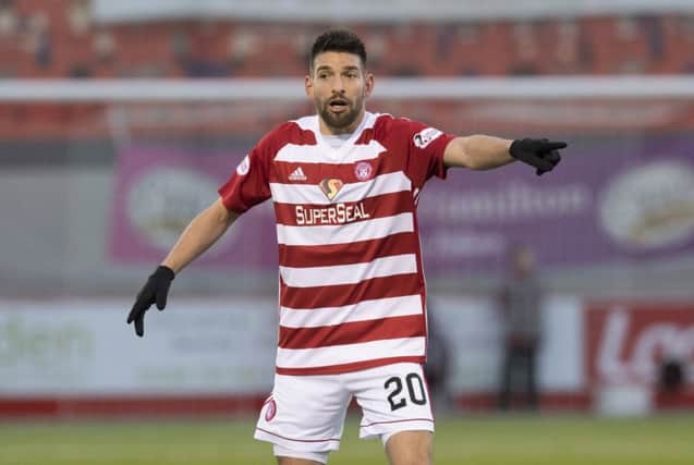 Antonio Rojano has impressed since joining Accies following a lengthy transfer process. Picture: SNS