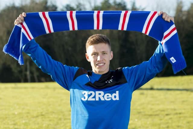 Greg Docherty completed his move to Rangers during the week. Picture: SNS