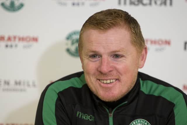 Neil Lennon's stance on the Scotland vacancy is believed to have softened. Picture: SNS.