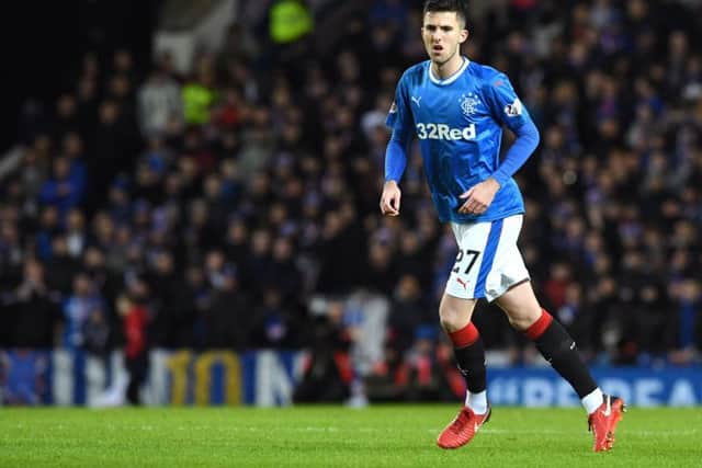 Sean Goss impressed for Rangers against Aberdeen. Picture: SNS/Craig Foy