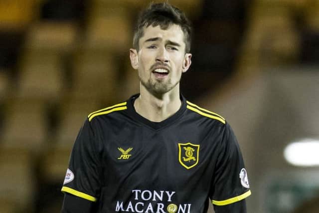 Ryan Hardie (left) scored in Livingston's win over Dumbarton. Picture: SNS/Bruce White