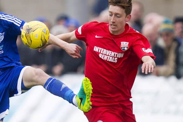 Matty Allan scored the winning goal for Montrose against Stirling Albion. Picture: SNS/Graham Stuart