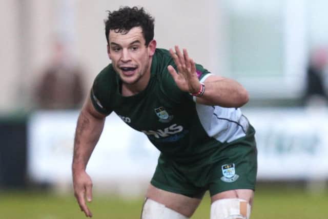 John Hardies return from suspension lasted just 13 minutes, before he was forced off with a lip gash. Picture: SNS/SRU