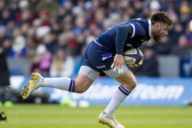 Ali Prices running  will be an asset to Scotland, says former captain Bryan Redpath. Picture: SNS/SRU.