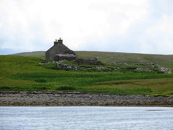 The small island of Linga is back on the market for the second time in four years. Picture: Geograph