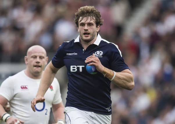 Richie Gray will miss the opening match with a calf injury. Picture: SNS