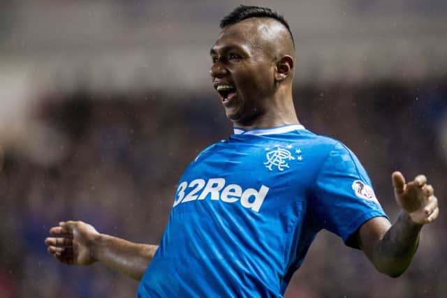 Alfredo Morelos has been the subject of a big bid from China. Picture: SNS Group