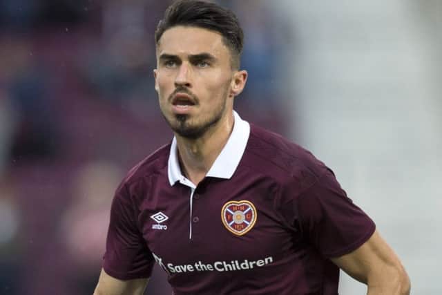 Krystian Nowak signed a two-year contract with Hearts in 2016