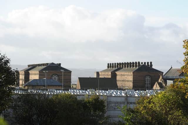 HMP Barlinnie in Glasgow. Picture: John Devlin
