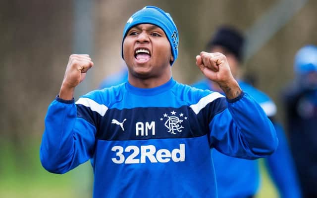 Rangers striker Alfredo Morelos is wanted by Chinese club Beijing Renhe. Picture: SNS