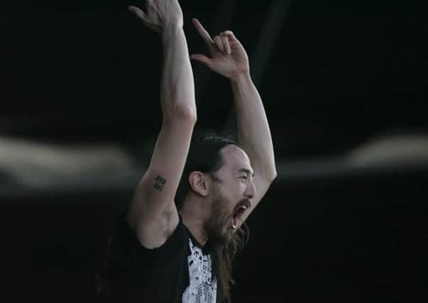 The three were taken to hospital ater attending a Steve Aoki (pictured) gig. Picture: Eva Rinaldi/Wikicommons