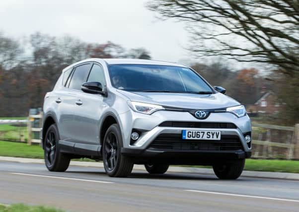 The RAV4 is uglier than the competition inside and out