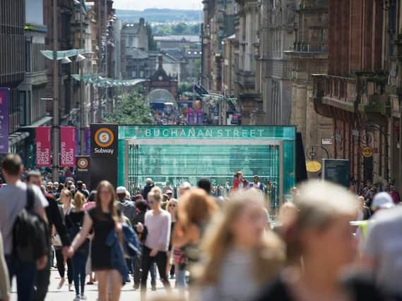 Seven per cent of the Scottish population was born outside the UK