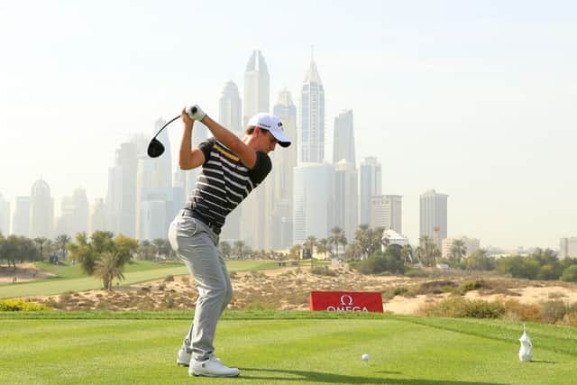 Chris Paisley in action at the Omega Dubai Desert Classic. Picture: Getty Images