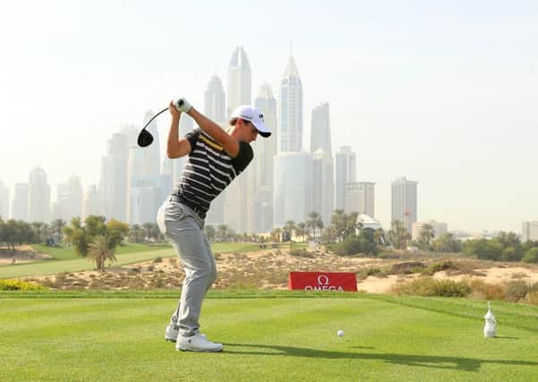 Chris Paisley in action at the Omega Dubai Desert Classic. Picture: Getty Images