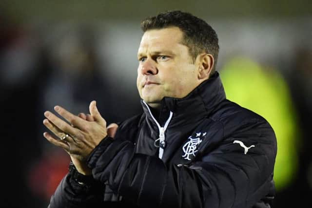 Rangers manager Graeme Murty. Picture: SNS