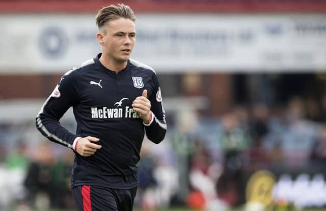 Scott Allan will return to Hibs having played for Dundee in the first half of the season. Picture: SNS