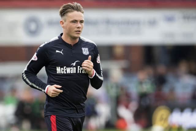Scott Allan will return to Hibs having played for Dundee in the first half of the season. Picture: SNS