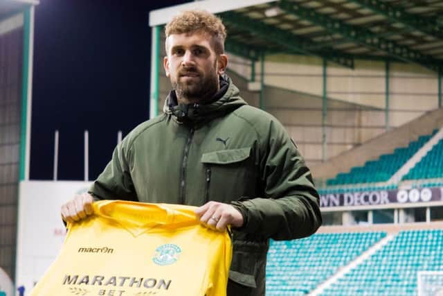 Cammy Bell has signed a short-term deal until the end of the season. Picture: HibsOfficial/Twitter