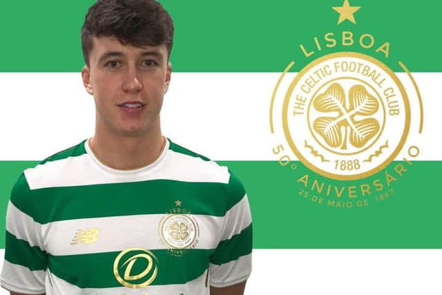 Celtic confirmed the signing of Jack Hendry on a four-and-a-half year deal from Dundee. Picture: celticfc/Twitter