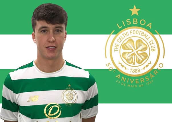 Celtic confirmed the signing of Jack Hendry on a four-and-a-half year deal from Dundee. Picture: celticfc/Twitter