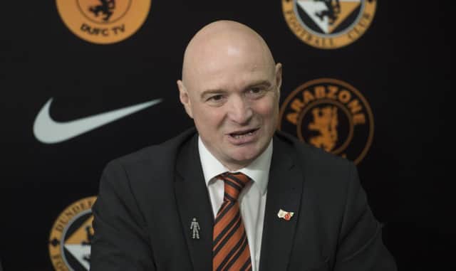 Dundee United States: Stephen Thompson is said to be keen on establishing a sister club in America. Picture: SNS Group