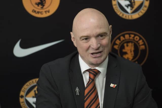 Dundee United States: Stephen Thompson is said to be keen on establishing a sister club in America. Picture: SNS Group