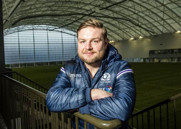 Jon Welsh will win his 12th cap for Scotland when he lines up against Wales on Saturday. Picture: SNS