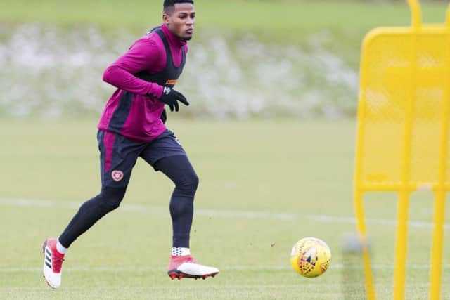 Hearts manager Craig Levein has high hopes for new recruit Joaquim Adao. Picture: SNS.