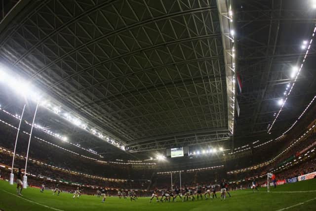 The roof will be closed at the Principality Stadium when Wales host Scotland on Saturday. Picture: Laurence Griffiths/Getty Images