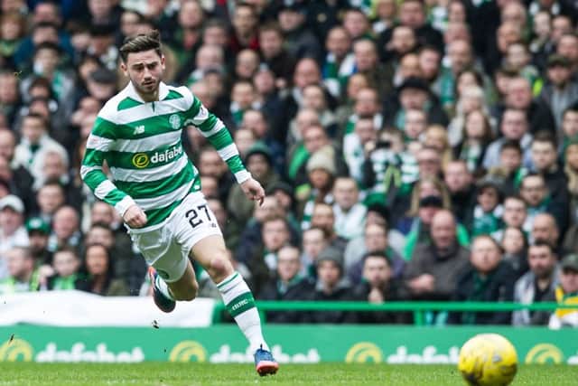 Patrick Roberts is currently on loan at Celtic until the end of the season. Picture: John Devlin